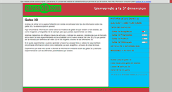 Desktop Screenshot of gafas3d.com